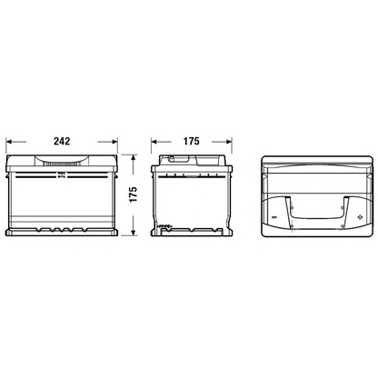 Photo Starter Battery; Starter Battery FULMEN FB602