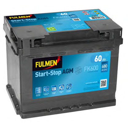Photo Batterie de démarrage; Batterie de démarrage FULMEN FK600