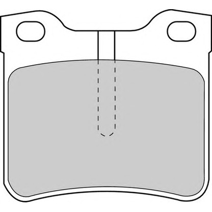 Photo Brake Pad Set, disc brake NECTO FD6677V