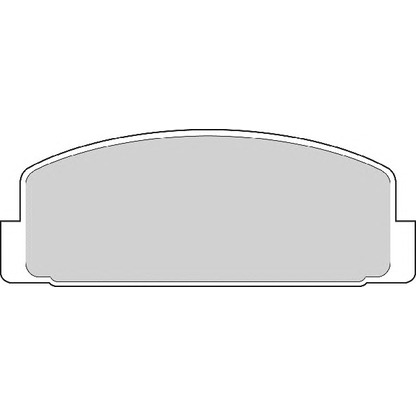 Фото Комплект тормозных колодок, дисковый тормоз NECTO FD6554A