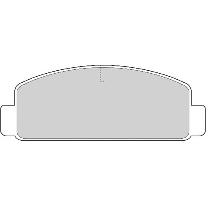 Фото Комплект тормозных колодок, дисковый тормоз NECTO FD6553A