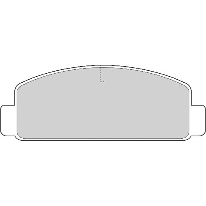 Photo Brake Pad Set, disc brake NECTO FD6553A