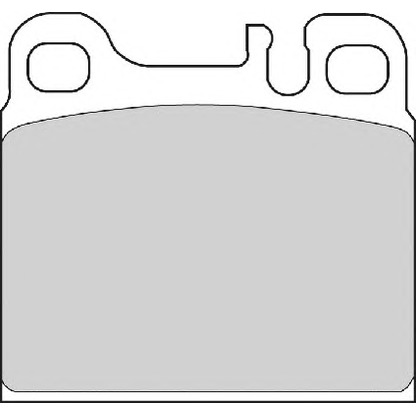 Zdjęcie Zestaw klocków hamulcowych, hamulce tarczowe NECTO FD6617A