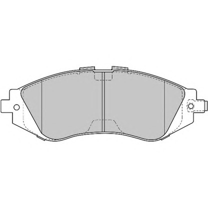 Photo Brake Pad Set, disc brake NECTO FD6819A