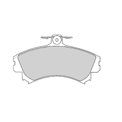 Photo Brake Pad Set, disc brake NECTO FD6758A