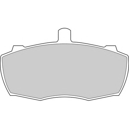 Фото Комплект тормозных колодок, дисковый тормоз NECTO FD6258V