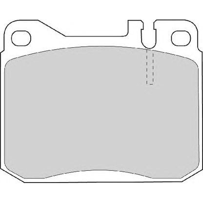 Photo Kit de plaquettes de frein, frein à disque NECTO FD4137A