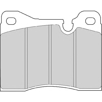 Foto Kit pastiglie freno, Freno a disco NECTO FD4033A