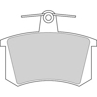 Photo Brake Pad Set, disc brake NECTO FD262A