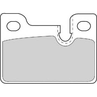 Photo Kit de plaquettes de frein, frein à disque NECTO FD6335A