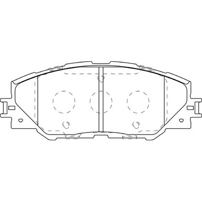 Foto Kit pastiglie freno, Freno a disco NECTO FD7380A