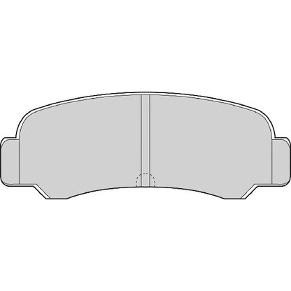 Photo Brake Pad Set, disc brake NECTO FD862A