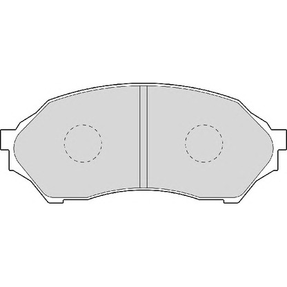 Photo Brake Pad Set, disc brake NECTO FD6938A