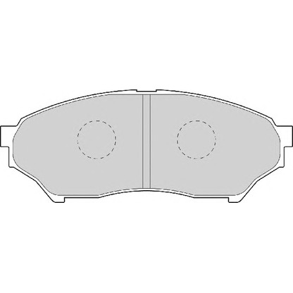 Photo Brake Pad Set, disc brake NECTO FD7048A