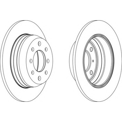 Photo Brake Disc NECTO WN109