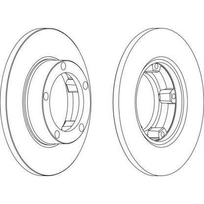 Photo Brake Disc NECTO WN235