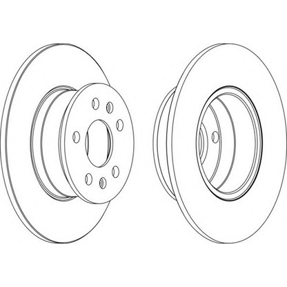 Photo Brake Disc NECTO WN199