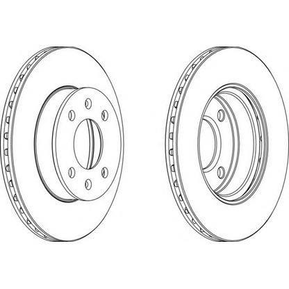 Photo Brake Disc NECTO WN1281