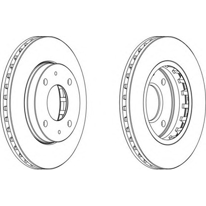 Photo Brake Disc NECTO WN1283