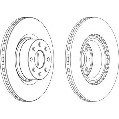 Photo Brake Disc NECTO WN1308