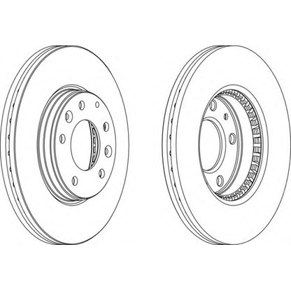 Photo Brake Disc NECTO WN1228