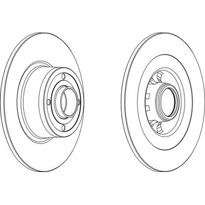 Photo Brake Disc NECTO WN1393