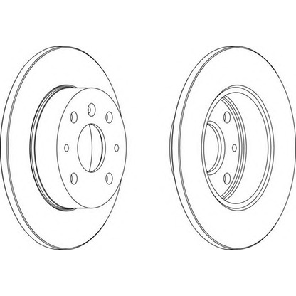 Photo Brake Disc NECTO WN781