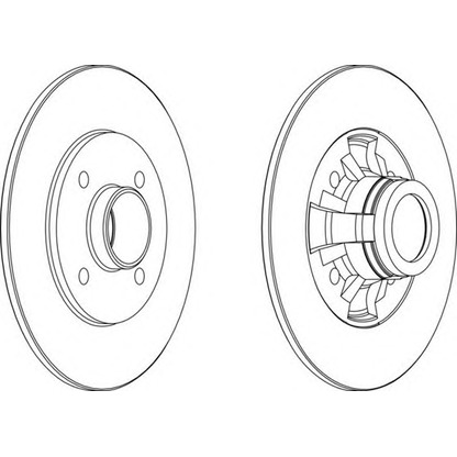 Photo Brake Disc NECTO WN761