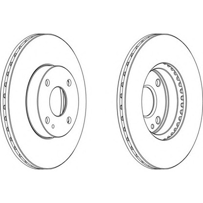 Photo Brake Disc NECTO WN947