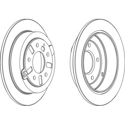 Photo Brake Disc NECTO WN959