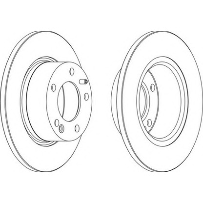 Photo Brake Disc NECTO WN606