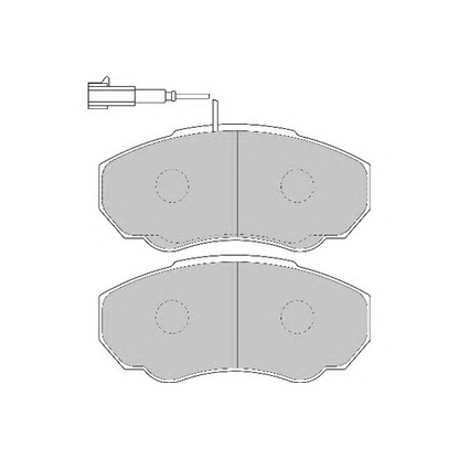 Photo Brake Pad Set, disc brake NECTO FD6895N