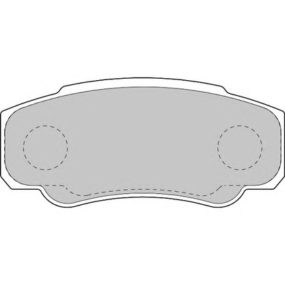 Photo Brake Pad Set, disc brake NECTO FD6897N