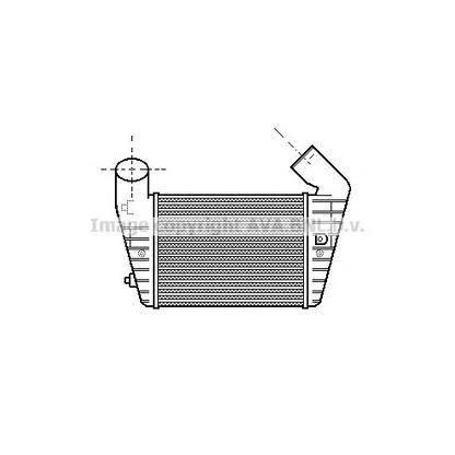 Photo Intercooler, charger AVA QUALITY COOLING AI4074