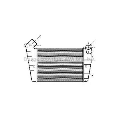 Photo Intercooler, charger AVA QUALITY COOLING AI4075