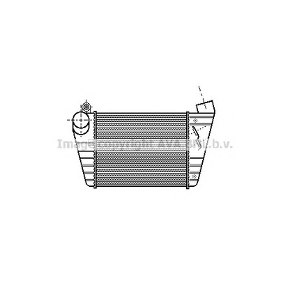 Foto Radiador de aire de admisión AVA QUALITY COOLING AI4172