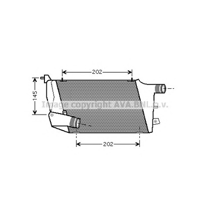 Фото Интеркулер AVA QUALITY COOLING AI4217