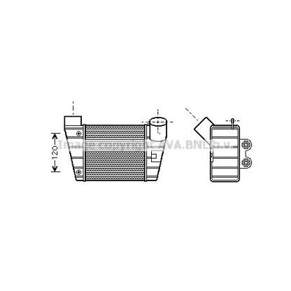 Фото Интеркулер AVA QUALITY COOLING AI4283