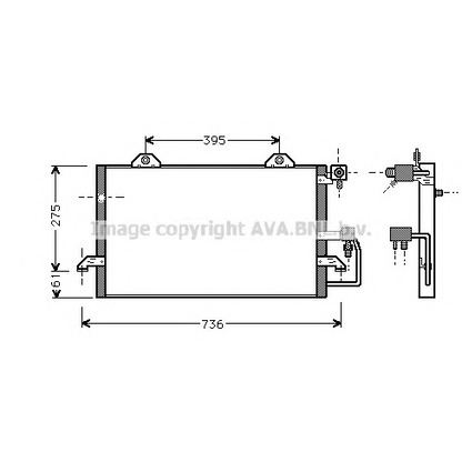 Photo Condenseur, climatisation AVA QUALITY COOLING AI5121