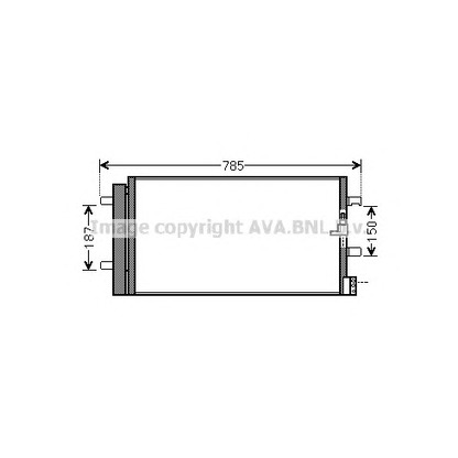 Photo Condenser, air conditioning AVA QUALITY COOLING AI5352