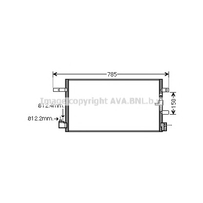 Photo Condenseur, climatisation AVA QUALITY COOLING AIA5360