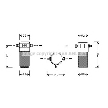 Foto Trockner, Klimaanlage AVA QUALITY COOLING AID032