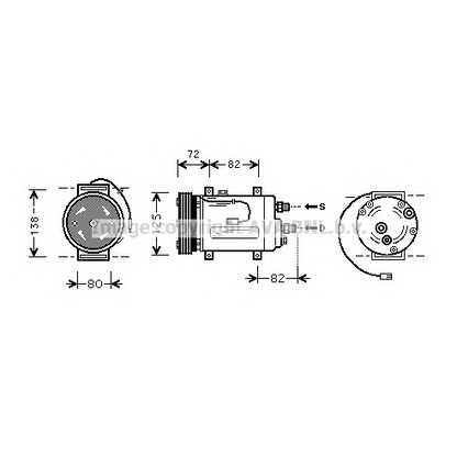 Фото Компрессор, кондиционер AVA QUALITY COOLING AIK178