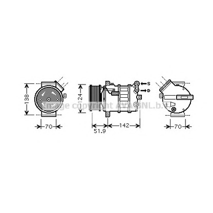 Foto Compressore, Climatizzatore AVA QUALITY COOLING ALK112