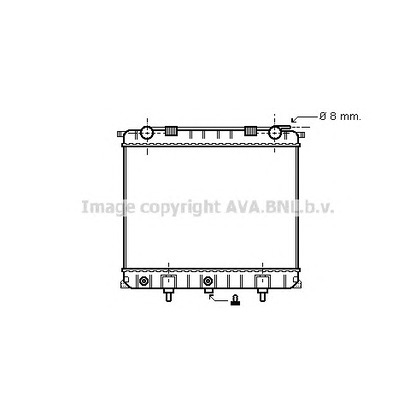 Foto Kühler, Motorkühlung AVA QUALITY COOLING AU2132