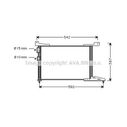 Photo Condenseur, climatisation AVA QUALITY COOLING AU5114