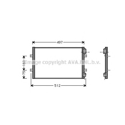 Фото Конденсатор, кондиционер AVA QUALITY COOLING AU5142