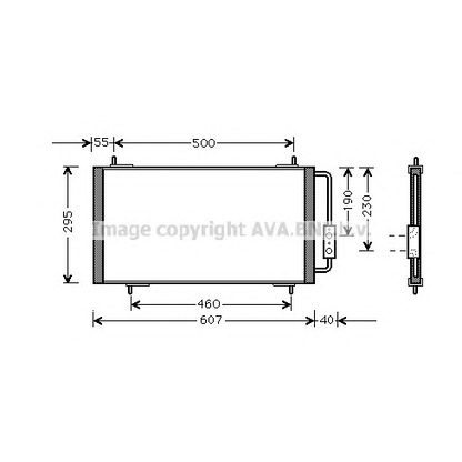 Фото Конденсатор, кондиционер AVA QUALITY COOLING AU5147