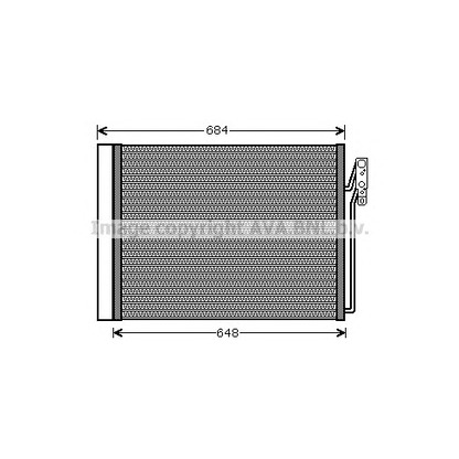 Photo Condenser, air conditioning AVA QUALITY COOLING AU5211