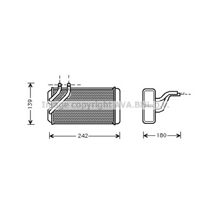 Foto Radiador de calefacción AVA QUALITY COOLING AU6106